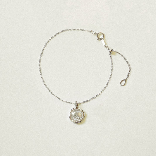 Opal, Moissanite & Pearl Bracelet