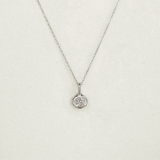 Tafoni Silver Pendant